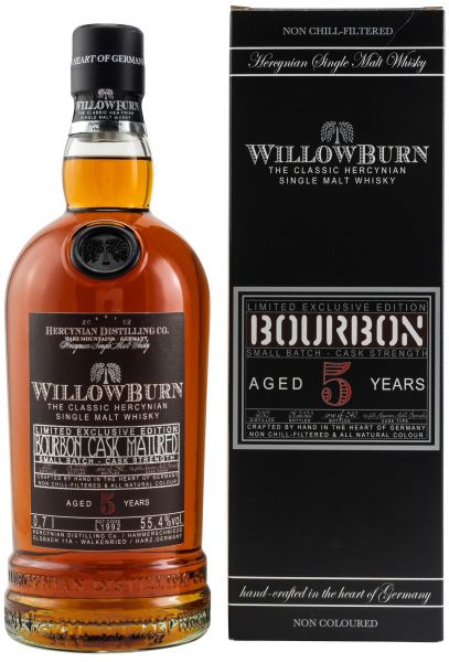 Willowburn 5 Jahre Limited Exclusive Edition Bourbon 55,4% vol.