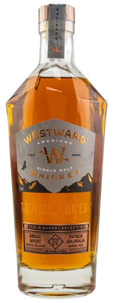 Westward 2016/2021 Single Barrel Selection Kirsch Exclusive 62,5% vol.