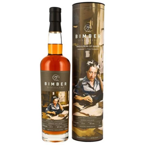 Bimber Amontillado Sherry #537/37 (Hannah) Germany Edition 2025: Shoulders of Giants 57,8% vol.