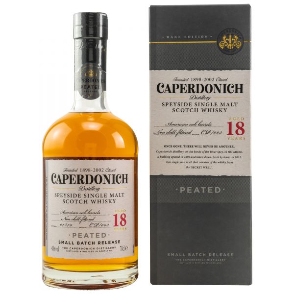 Caperdonich 18 Jahre Peated Small Batch CP/005 48% vol.