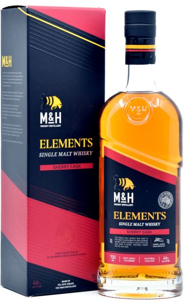 Milk &amp; Honey Elements Sherry Cask 46% vol.