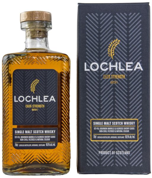 Lochlea Cask Strength Batch #1 60,1% vol.