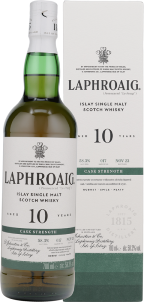 Laphroaig 10 Jahre Cask Strength Batch #017 58,3% vol.