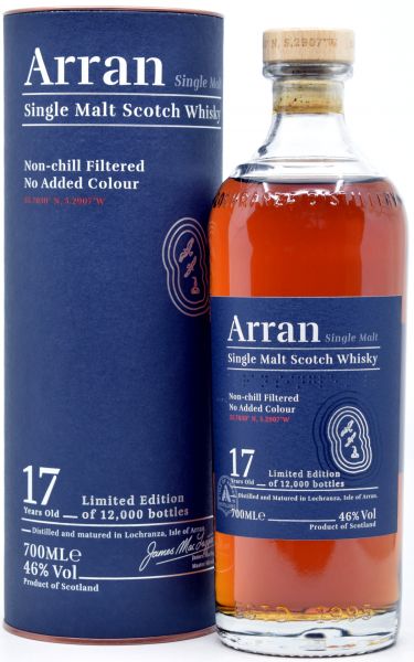 Arran 17 Jahre 46% vol.