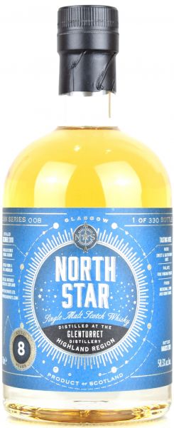 Glenturret 8 Jahre 2011/2019 North Star Spirits #008 58,3% vol.