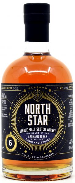 Ardnamurchan 6 Jahre 2016/2023 Oloroso Sherry North Star Spirits #022 58,5% vol.