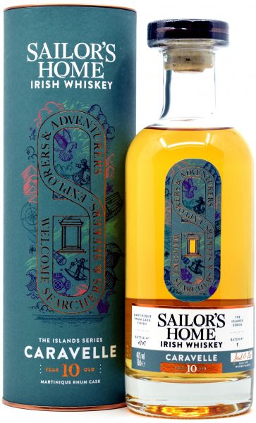 Sailor's Home 10 Jahre Caravelle Martinique Rhum Cask Irish Whiskey 46% vol.