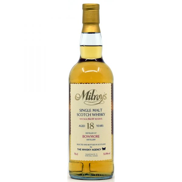 Bowmore 18 Jahre 2007/2026 Milroy's x The Whisky Agency 51,8% vol.
