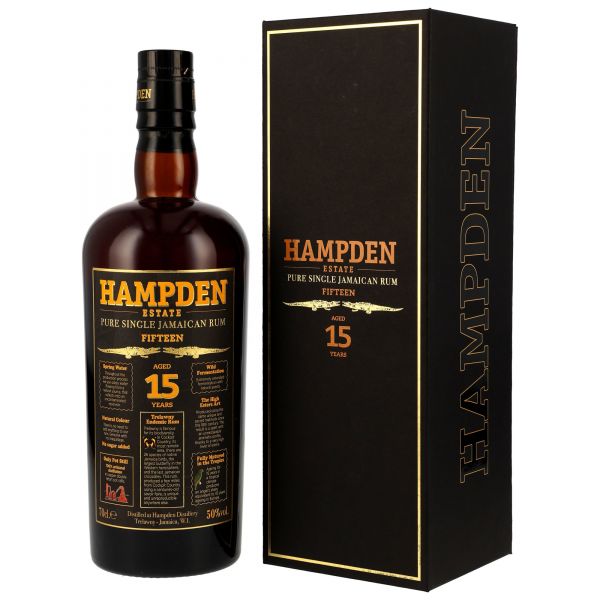 Hampden 15 Jahre Pure Single Jamaican Rum 50% vol.