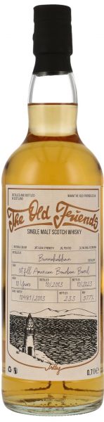 Bunnahabhain Staoisha 10 Jahre 2013/2023 The Old Friends 57,7% vol.