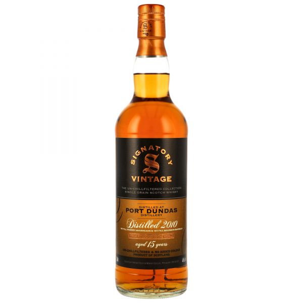 Port Dundas 15 Jahre 2010/2026 Sherry Cask Signatory Vintage Un-Chillfiltered 46% vol.