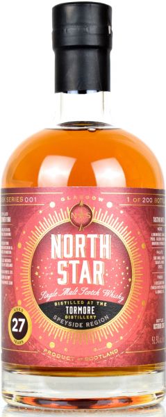 Tormore 27 Jahre 1988/2016 North Star Spirits #001 51,5% vol.