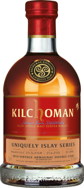 Kilchoman 2014/2021 Armagnac Cask Uniquely Islay An Samhdradh #388/389 57,5% vol.