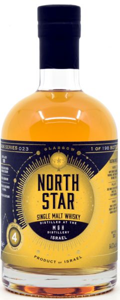 Milk &amp; Honey 2019/2023 Israel Single Malt North Star Spirits #023 64,2% vol.