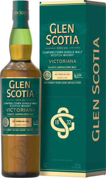 Glen Scotia Victoriana Deep Charred Oak Casks 54,2% vol.