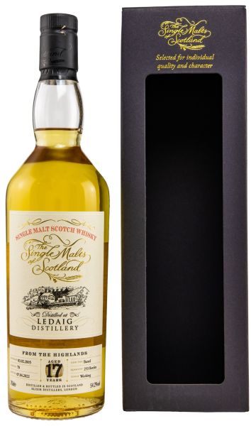 Ledaig 17 Jahre 2005/2022 The Single Malts of Scotland #78 54,2% vol.