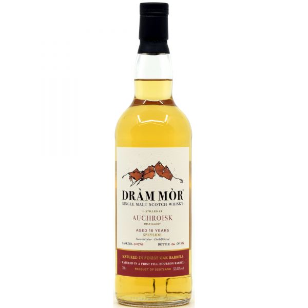 Auchroisk 16 Jahre 2009/2025 Bourbon Cask Dram Mor 53,8% vol.