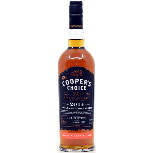Glenrothes 11 Jahre 2014/2026 Malaga Cask Cooper's Choice Golden Cut 50% vol.