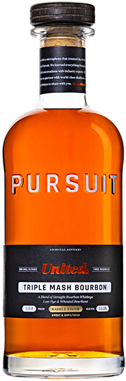 Pursuit United Bourbon Triple Mash Bourbon Barrel Proof 59,9% vol.