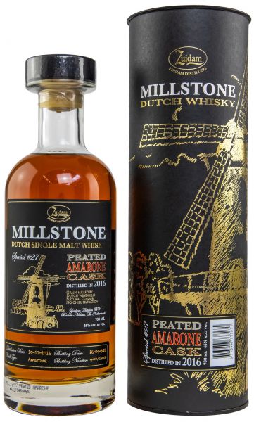 Millstone 6 Jahre 2016/2023 Peated Amarone Cask Special #27 46% vol.
