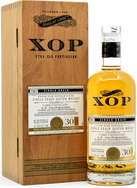 Cambus 30 Jahre 1991/2022 Old Particular Douglas Laing 59,5% vol.