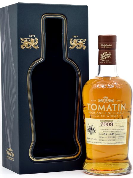 Tomatin 2009/2022 Tempranillo Single Cask #3506 for deinwhisky.de 59,2% vol.