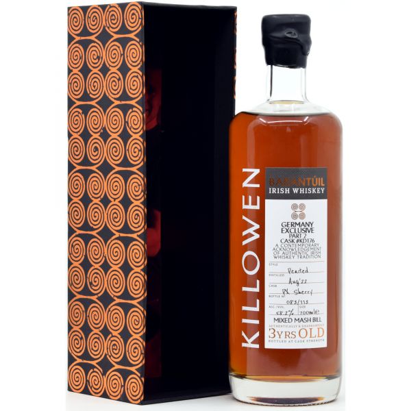 Killowen Barantuil Germany Exclusive No. 2 Peated PX Sherry Cask #KD175 58,2% vol.