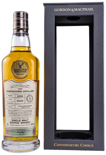 Glentauchers 15 Jahre 2006/2021 Gordon & MacPhail Cask Strength 59,8% vol.