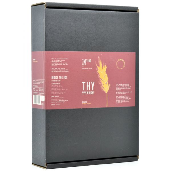 Thy Distillery Tasting Set - 7 Whiskys a 3cl, Glas x Malzproben
