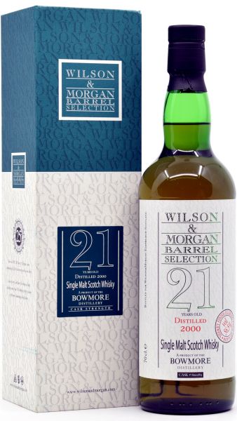 Bowmore 21 Jahre 2000/2021 Oloroso Sherry Cask Wilson & Morgan 56,5% vol.