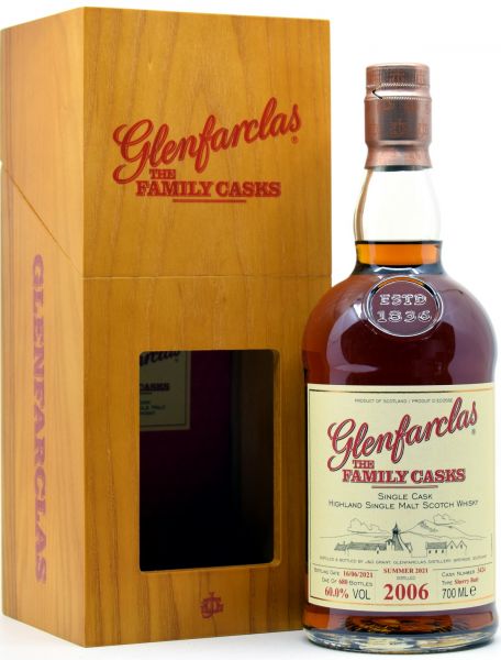 Glenfarclas 2006/2021 Family Casks S21 #3424 60% vol.