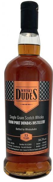 Port Dundas 2009/2025 1st Fill Oloroso Sherry Cask Whiskydudes 59,3% vol.
