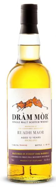 Ruadh Maor (peated Glenturret) 12 Jahre 1st Fill Bourbon Dram Mor 56,4% vol.