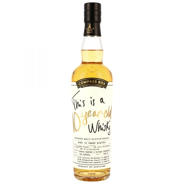 Compass Box This is a 10-Year-Old Whisky (Clynelish / Ardnamurchan) 50,5% vol.