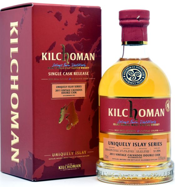 Kilchoman 2011/2022 Calvados Cask Uniquely Islay An Geamhradh 53,6% vol.