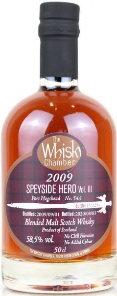 Speyside Hero III 10 Jahre 2009/2020 Port Cask The Whisky Chamber 58,5% vol.