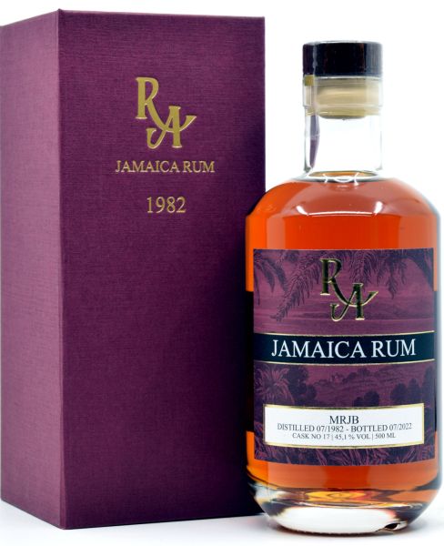 Jamaica (MRJB Distillery) 40 Jahre 1982/2022 Rum Artesanal Single Cask #17 45,1% vol.
