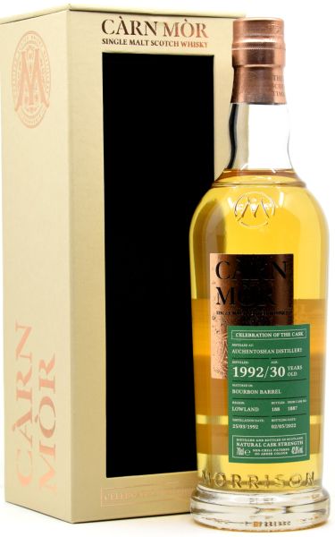 Auchentoshan 30 Jahre 1992/2022 Carn Mor Celebration of the Cask #1887 42,9% vol.