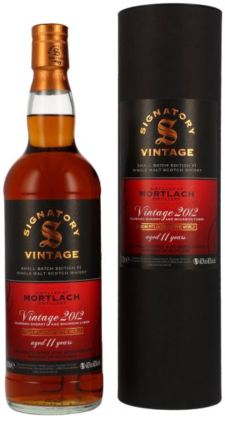 Mortlach 2012/2023 Signatory Vintage Small Batch Edition #1 48,2% vol.