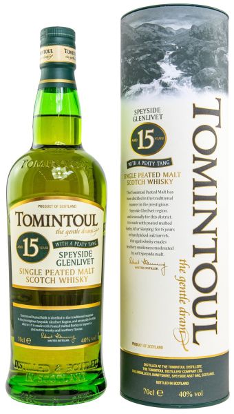 Tomintoul 15 Jahre Peaty Tang