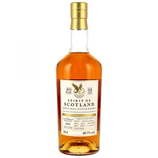 Bunnahabhain 2018/2026 Gordon &amp; MacPhail Spirit of Scotland Sherry Cask #201225 60,7% vol