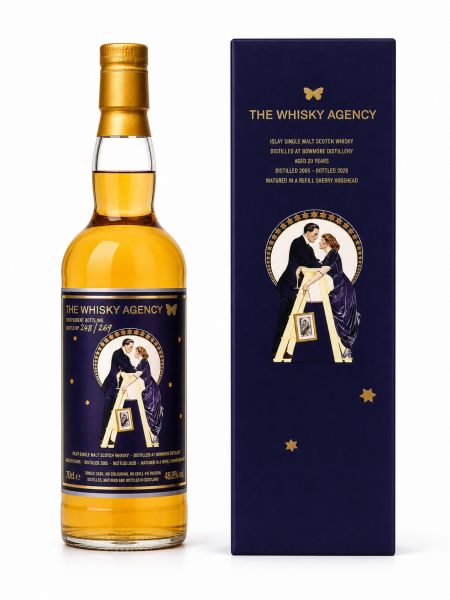 Bowmore 20 Jahre 2005/2026 Sherry Cask The Whisky Agency 48,8% vol.