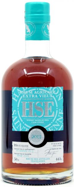 HSE Rhum Agricole 2013/2020 Whisky Rozelieures Finish 44% vol.