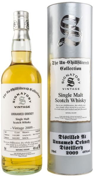 Unnamed Orkney 12 Jahre 2009/2022 SV Un-Chillfiltered Collection #DRU 17/A67 #3+4