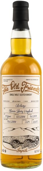 Glenburgie 11 Jahre 2007/2019 Oloroso Sherry Hogshead The Old Friends 55,9% vol.