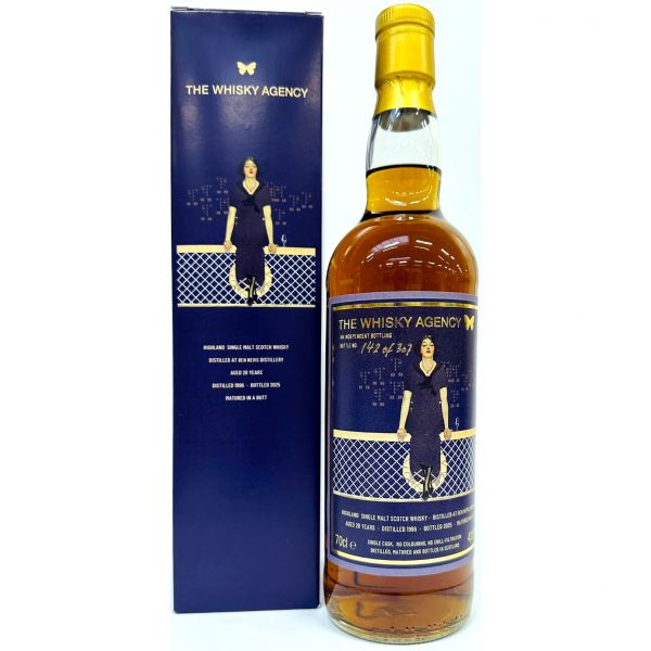 Presale: Ben Nevis 28 Jahre Sherry Cask 1996/2025 The Whisky Agency 43,5% vol.