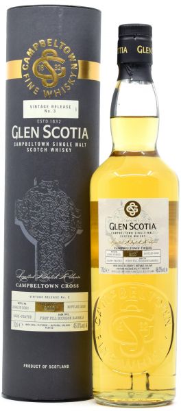 Glen Scotia 2010/2021 Campbeltown Cross Vintage Release No. 3 46% vol.