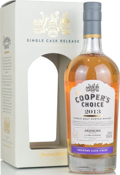 Ardmore 7 Jahre 2013/2021 Amarone Cask Cooper's Choice 53% vol.