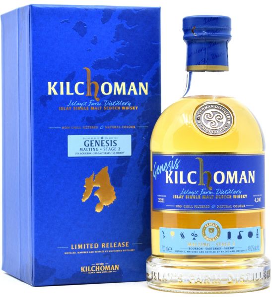 Kilchoman GENESIS Malting Stage 2 49,2% vol.