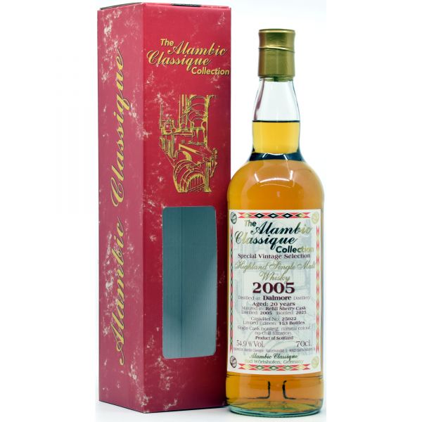 Dalmore 20 Jahre 2005/2025 Sherry Cask Alambic Classique 54,9% vol.